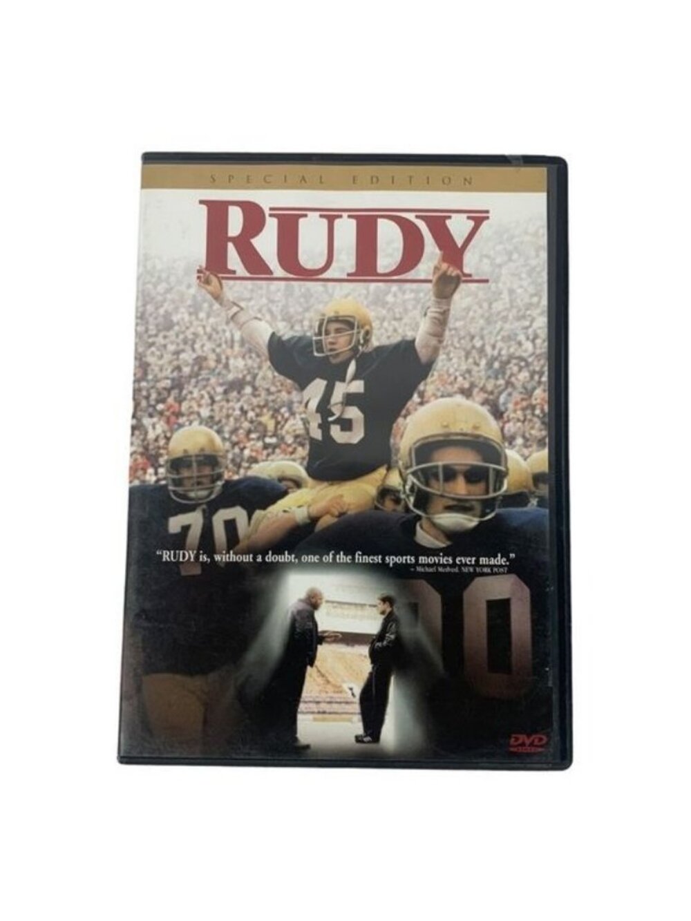 Rudy Special Edition DVD Sean Astin Tristar Sports Drama PG Digitally Remastered